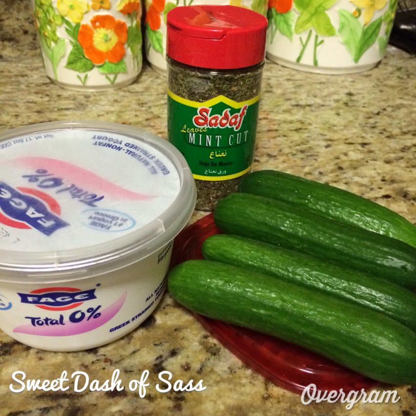 Cucumber Yogurt Dip - www.SweetDashofSass.com