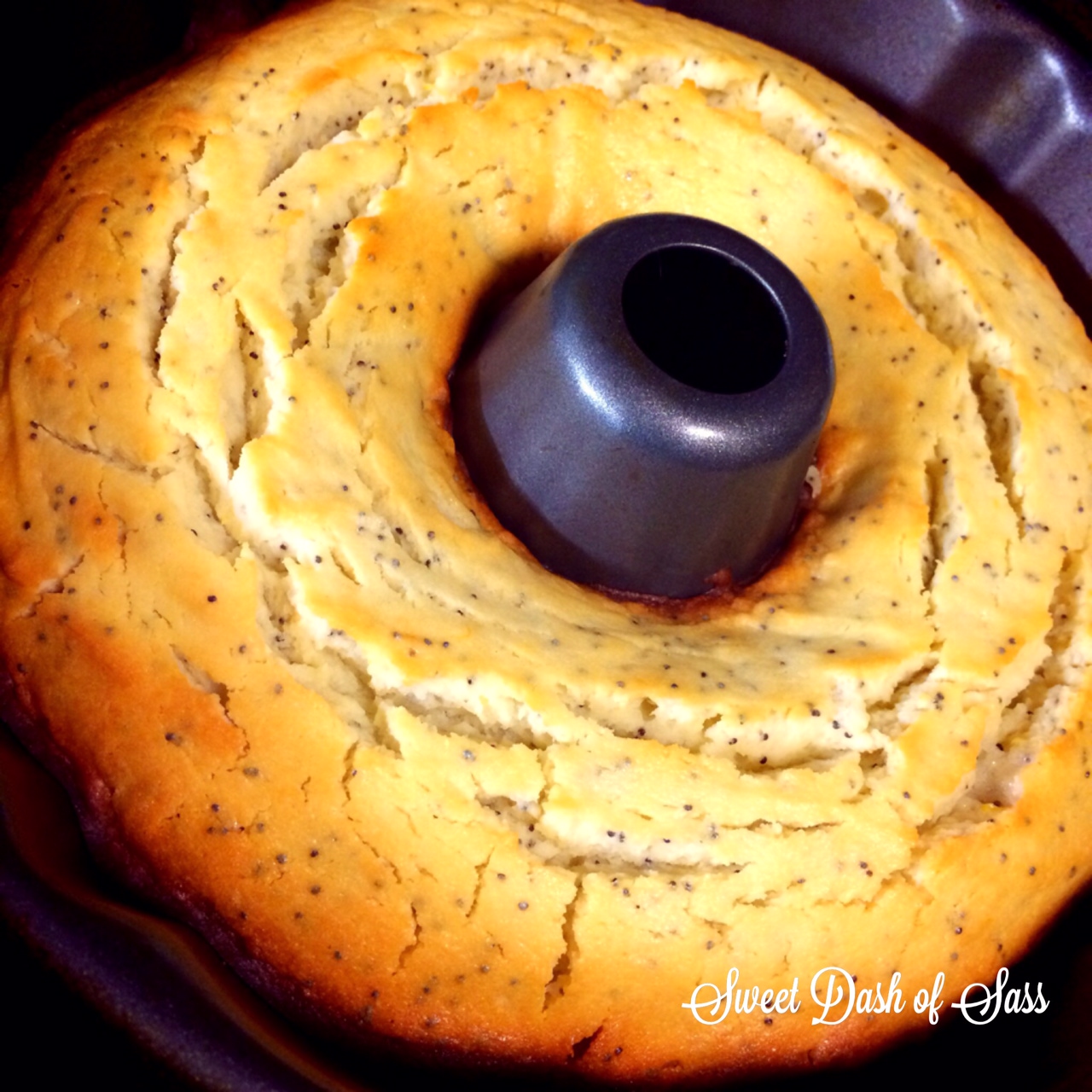 Meyer Lemon Poppyseed Cake - www.SweetDashofSass.com