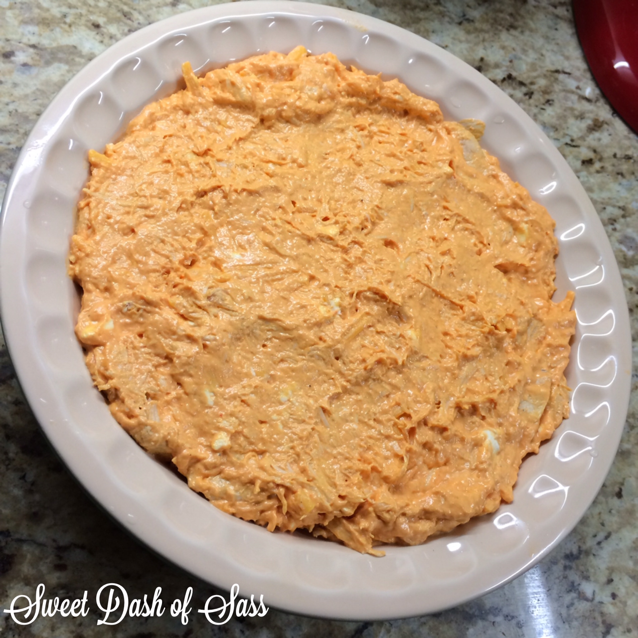 Buffalo Chicken Dip - www.SweetDashofSass.com