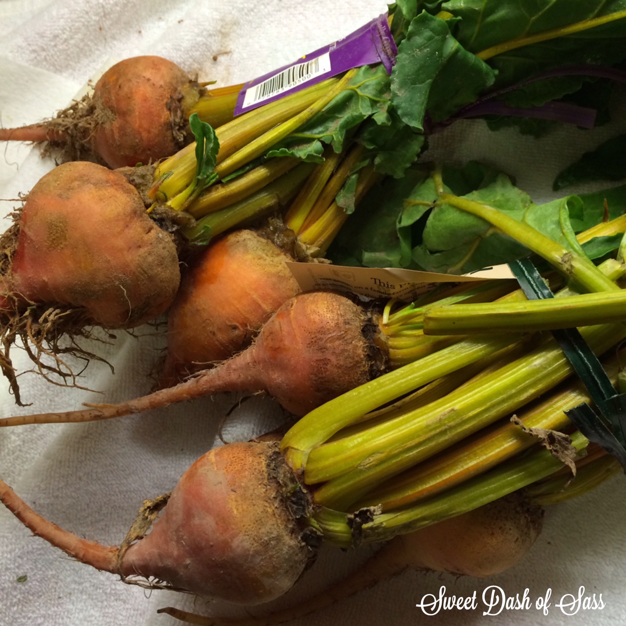 Roasted Golden Beets - www.SweetDashofSass.com