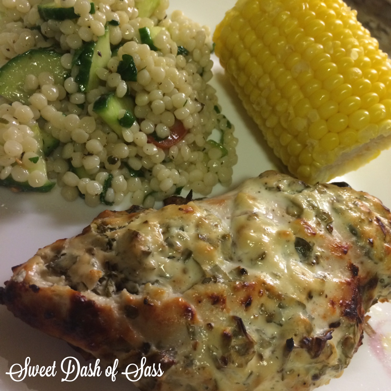 Baked Greek Chicken - www.SweetDashofSass.com -- Check out and LIKE Sweet Dash of Sass on Facebook for more recipes/tips!