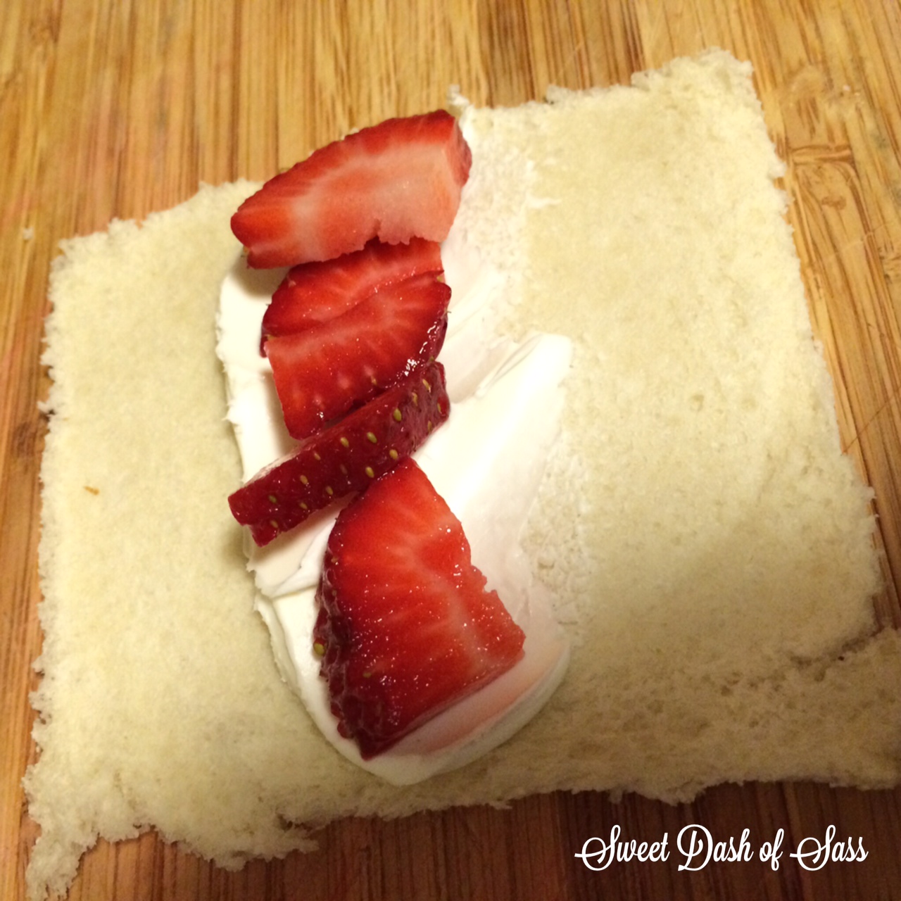 Strawberry Cinnamon French Toast Roll-ups - www.SweetDashofSass.com - so easy and delicious - will definitely make again!